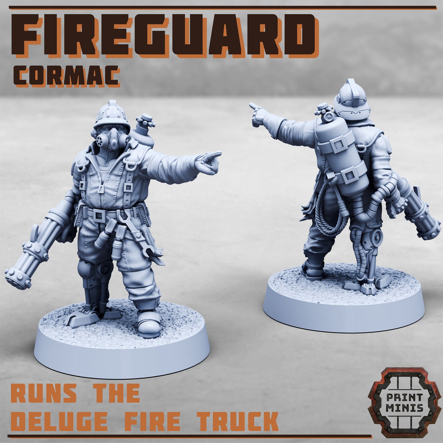 Fireguard - Cormac - Figurine Print Minis