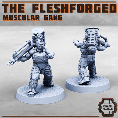 Fleshforged Gang - Figurine Print Minis