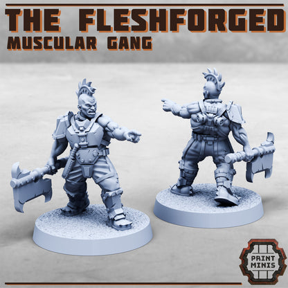 Fleshforged Gang - Figurine Print Minis