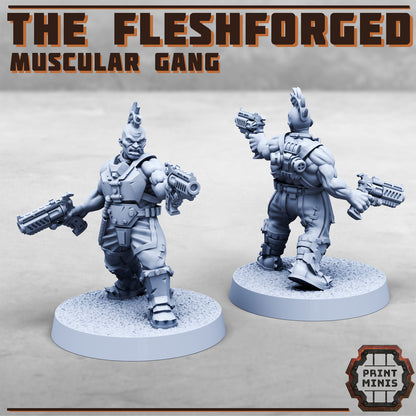 Fleshforged Gang - Figurine Print Minis