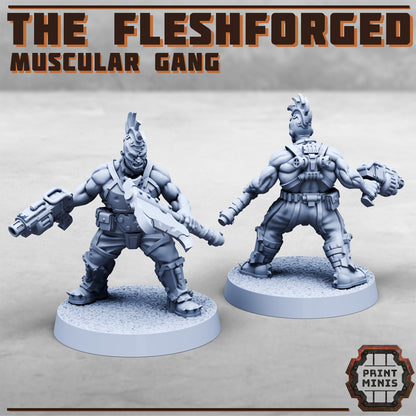 Fleshforged Gang - Figurine Print Minis