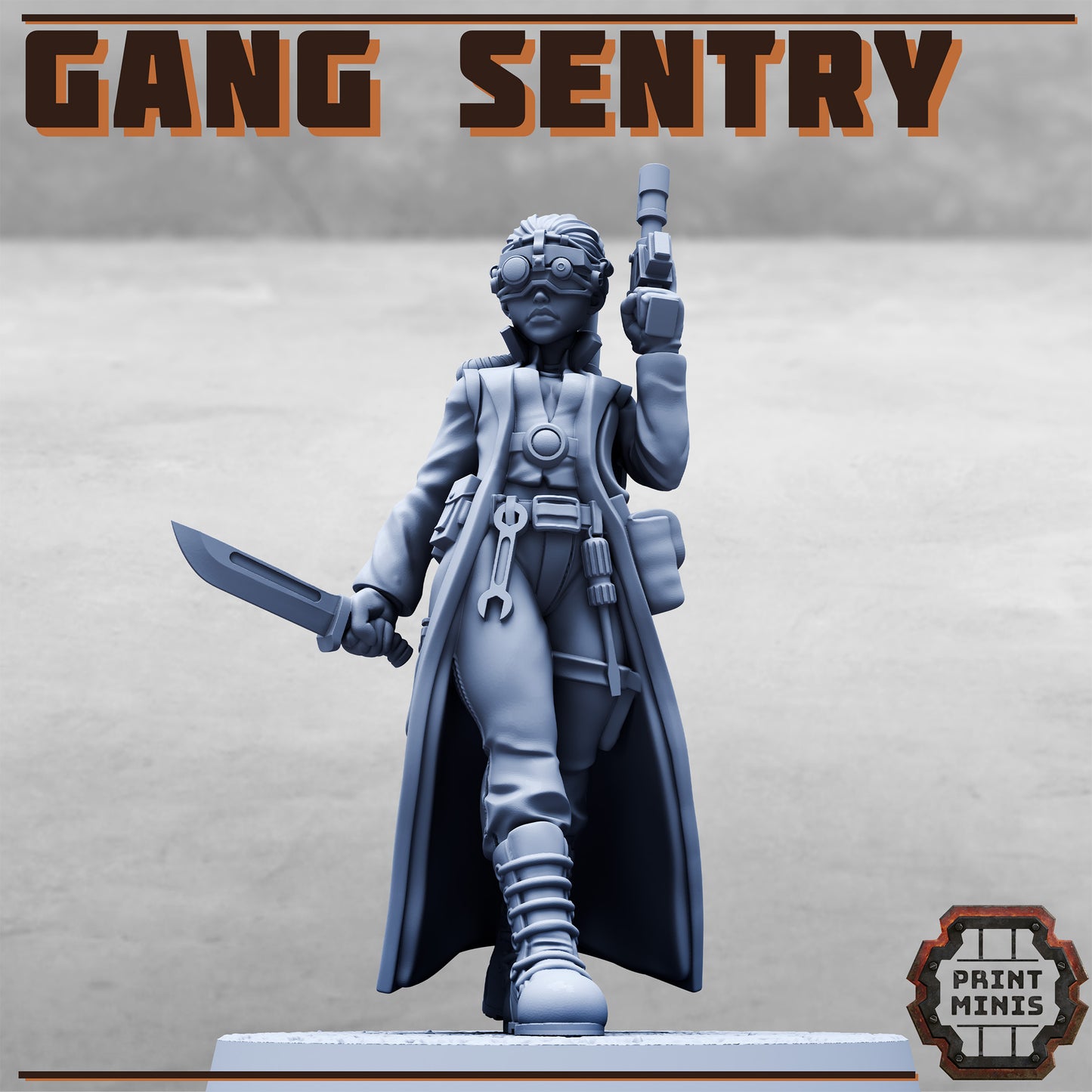 Gang Sentry - Figurine Print Minis