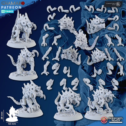 Swarm Cystlings - GHAMAK - GHAMAK - 3DPitFactory