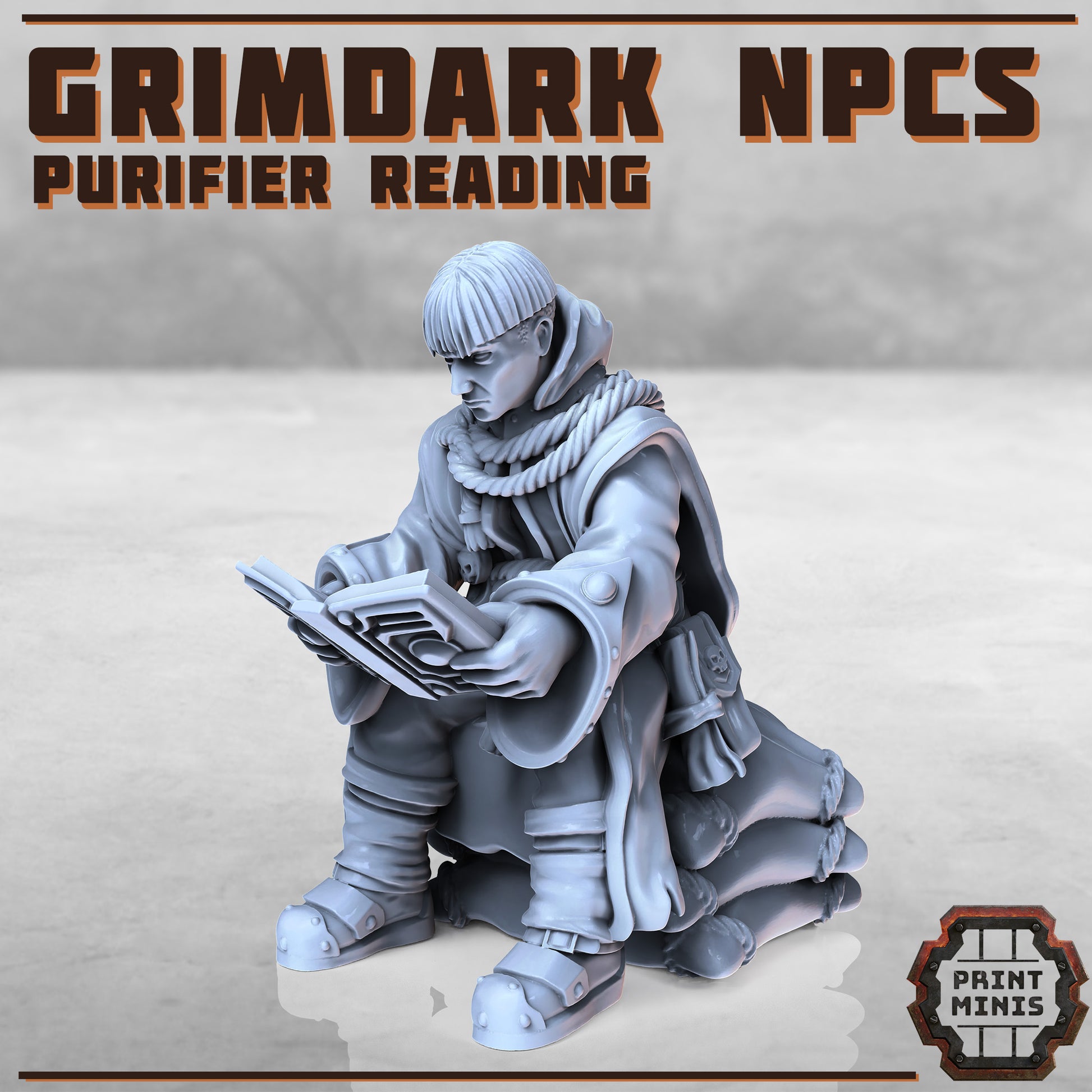 Grimdark NPCS - 7 Figurines - Figurine Print Minis - PRINT MINIS - 3DPitFactory