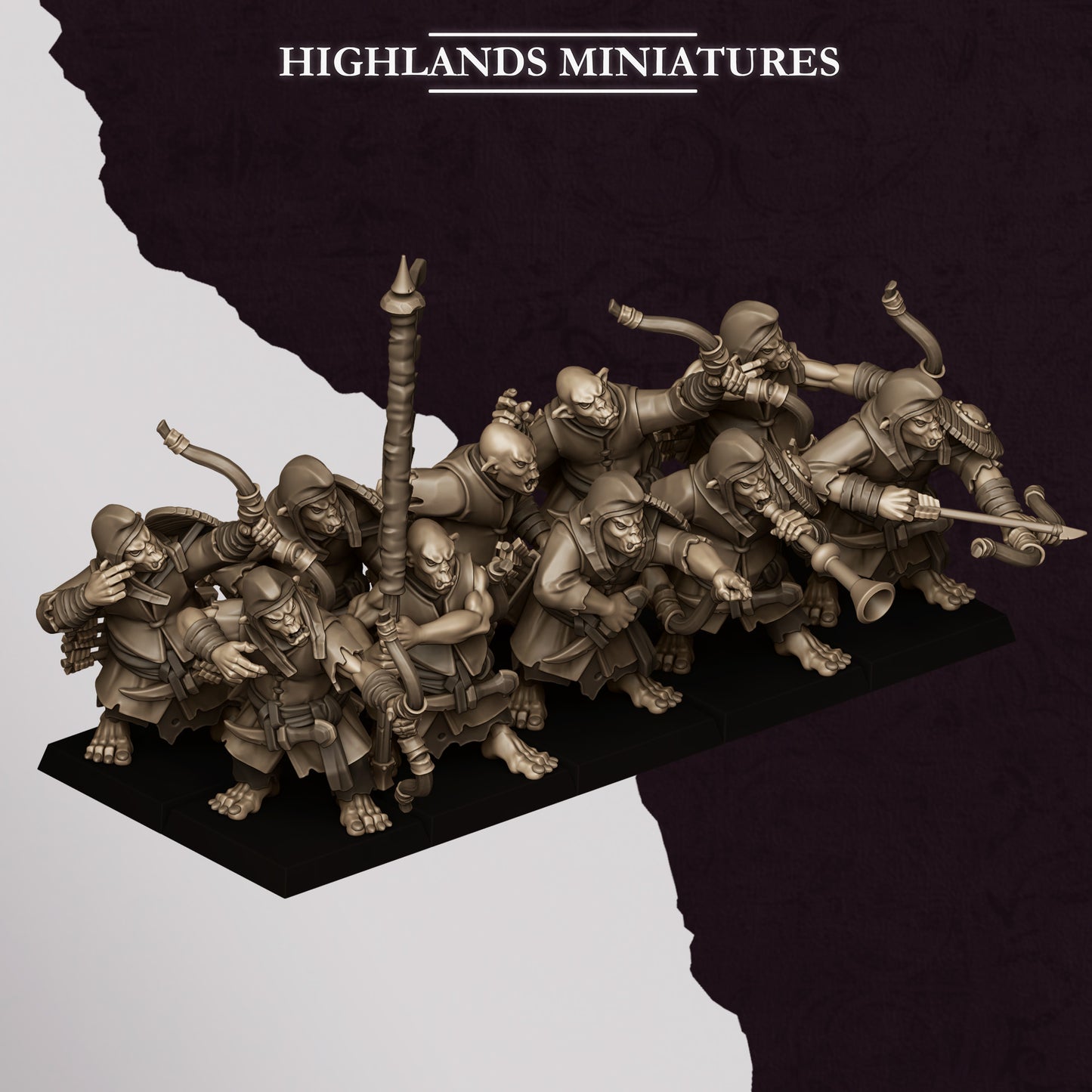 HOBGOBLIN ARCHERS - HIGHLANDS Miniatures