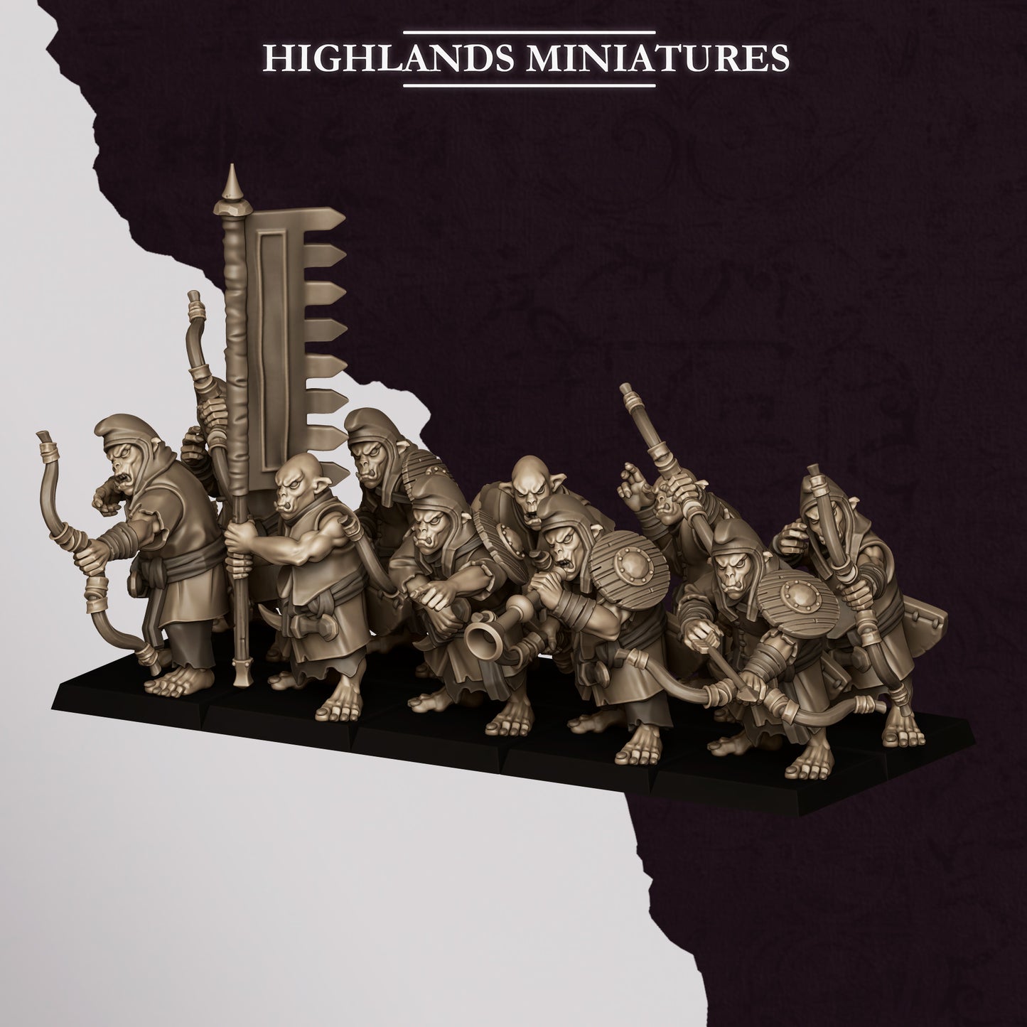 HOBGOBLIN ARCHERS - HIGHLANDS Miniatures