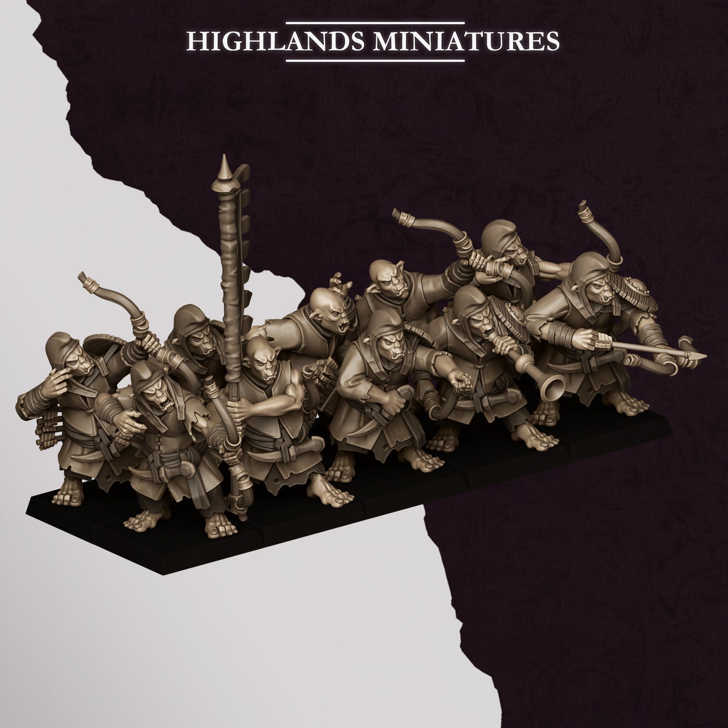 HOBGOBLIN ARCHERS - HIGHLANDS Miniatures