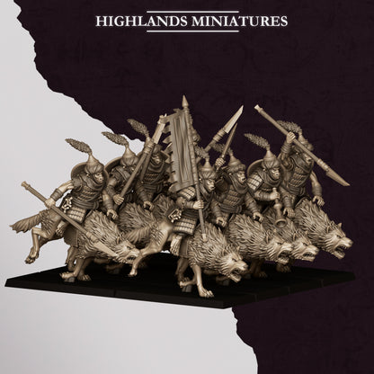 HOBGOBLIN RIDERS - HIGHLANDS Miniatures