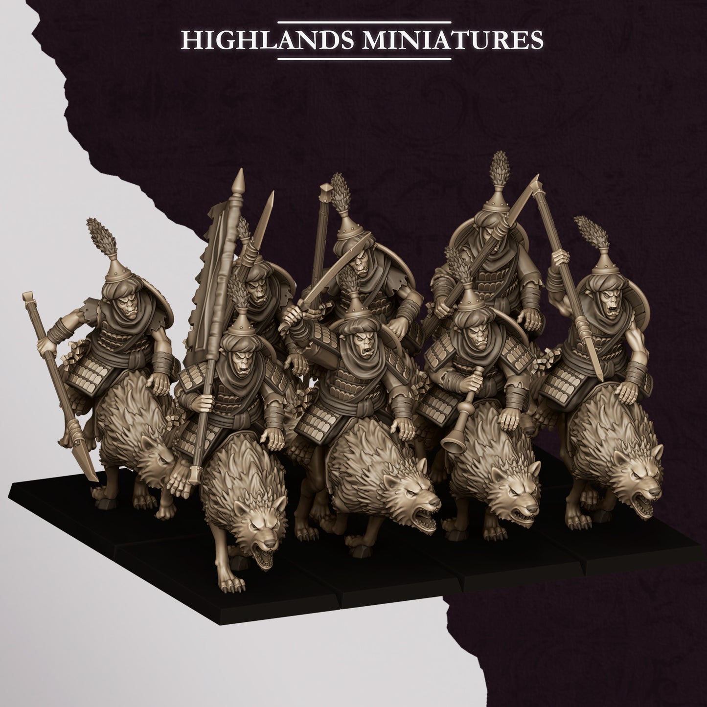HOBGOBLIN RIDERS - HIGHLANDS Miniatures