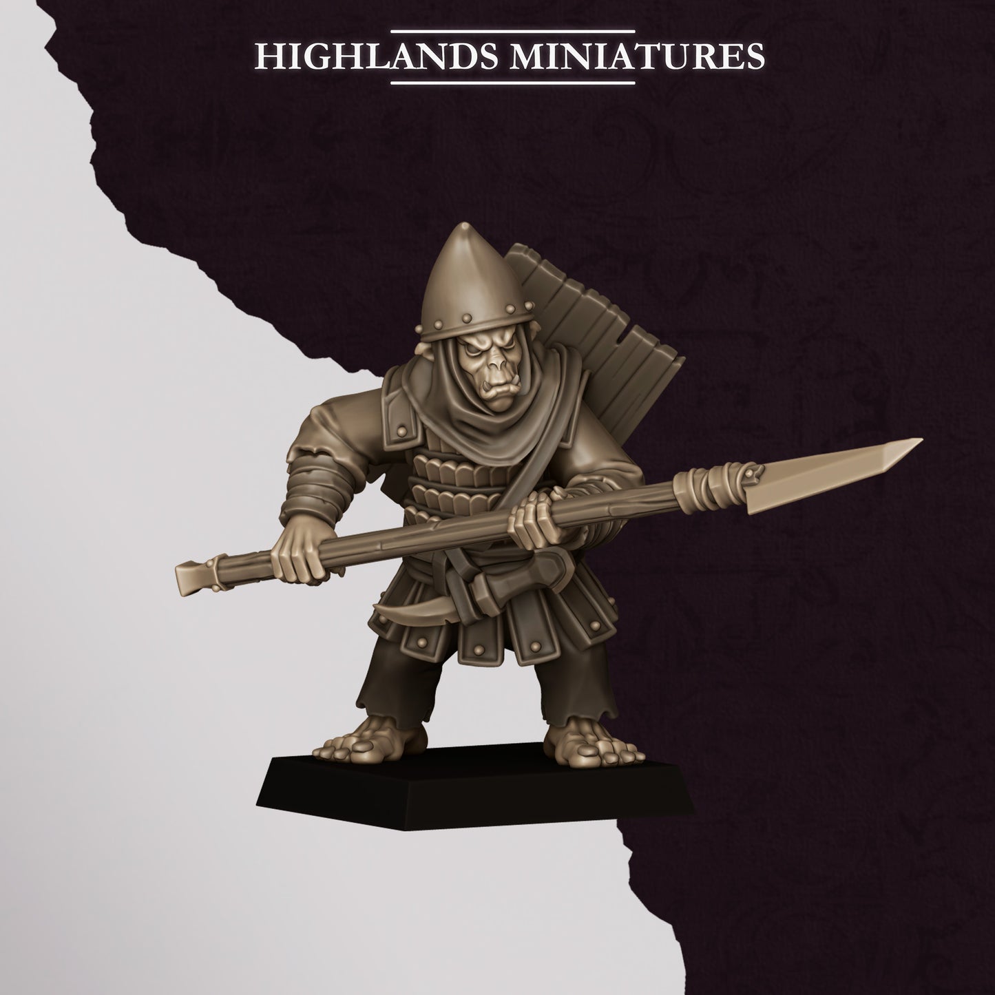 HOBGOBLIN SPEARMEN - Highlands Miniatures