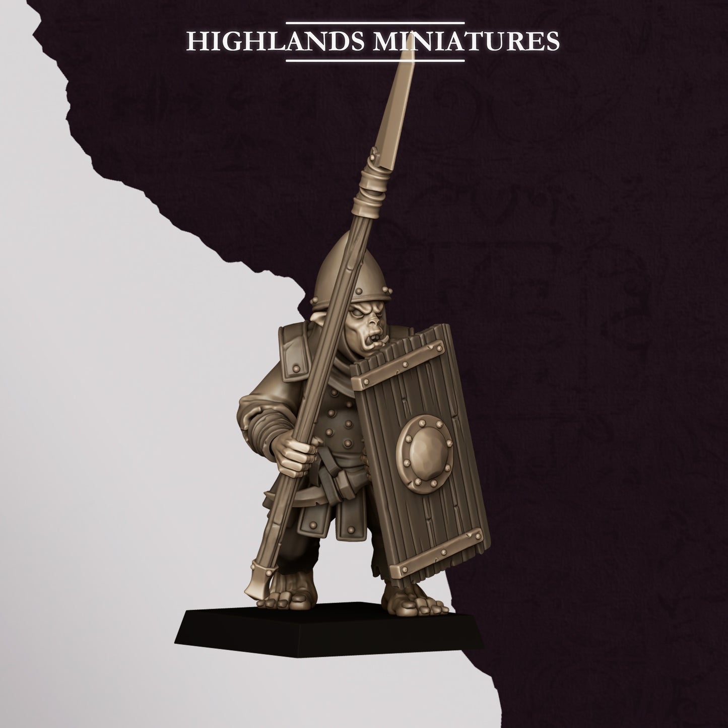 HOBGOBLIN SPEARMEN - Highlands Miniatures