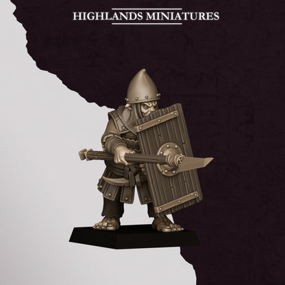 HOBGOBLIN SPEARMEN - Highlands Miniatures