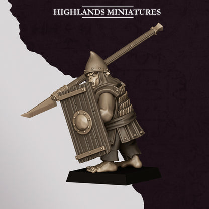 HOBGOBLIN SPEARMEN - Highlands Miniatures