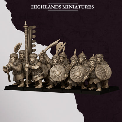 HOBGOBLIN WARRIORS - HIGHLANDS Miniatures
