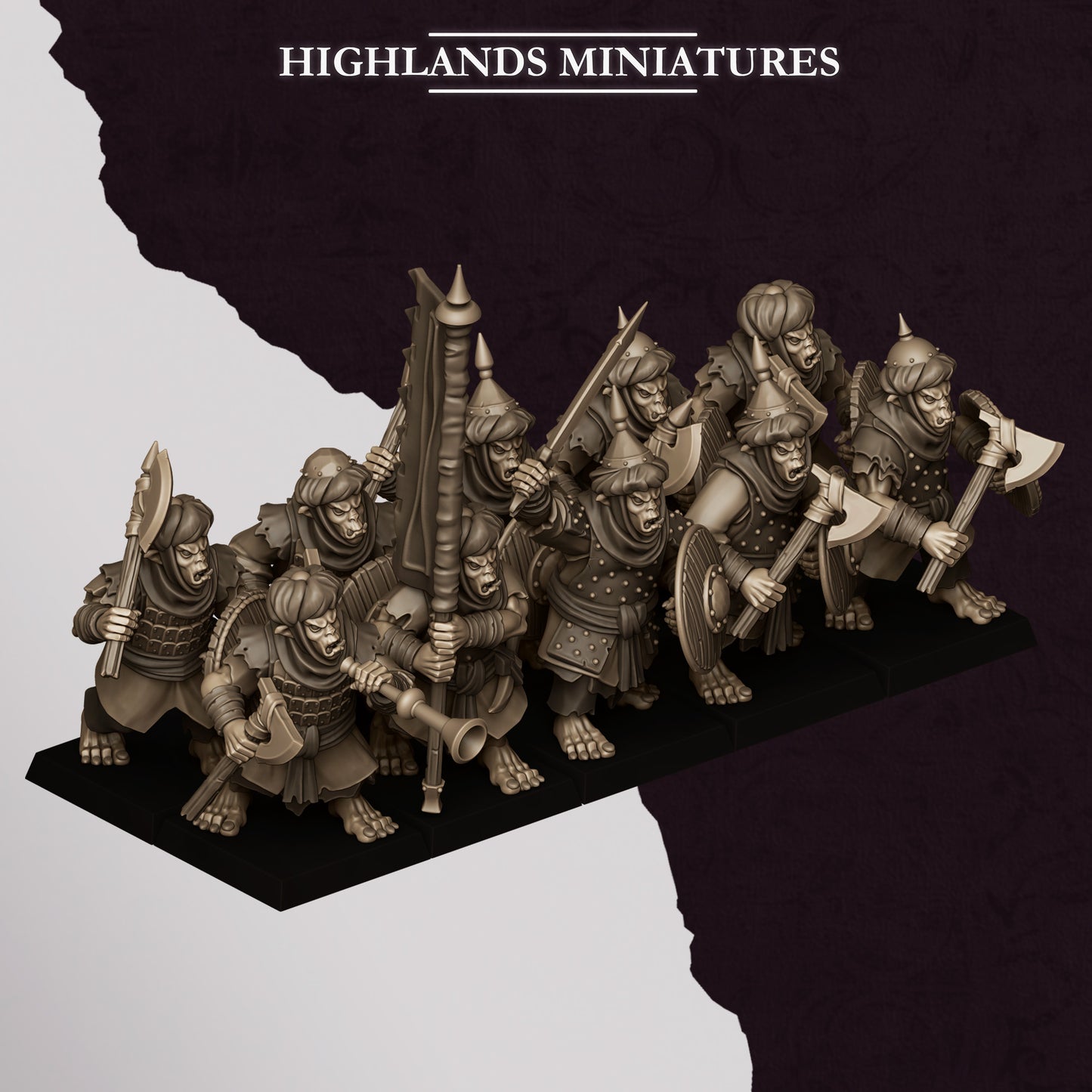 HOBGOBLIN WARRIORS - HIGHLANDS Miniatures