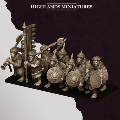 HOBGOBLIN WARRIORS - HIGHLANDS Miniatures