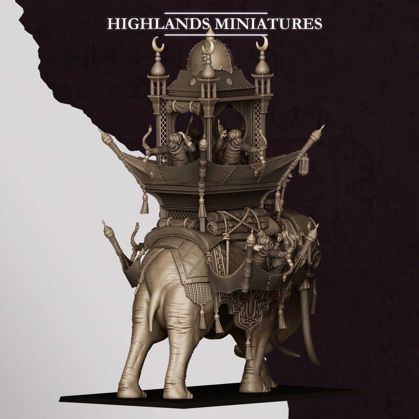 HOBGOBLIN WAR ELEPHANT - HIGHLANDS Miniatures
