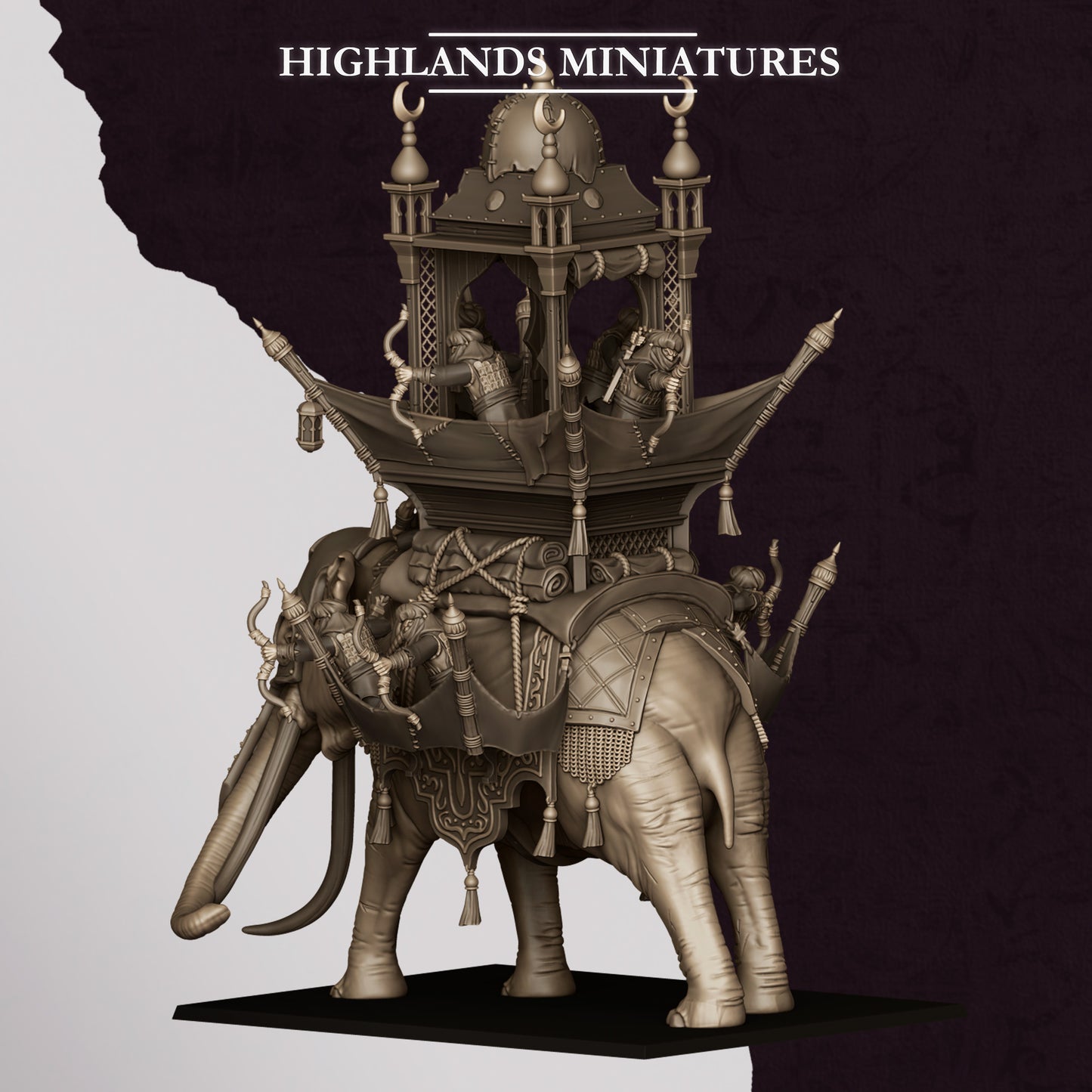 HOBGOBLIN WAR ELEPHANT - HIGHLANDS Miniatures