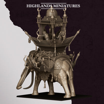 HOBGOBLIN WAR ELEPHANT - HIGHLANDS Miniatures