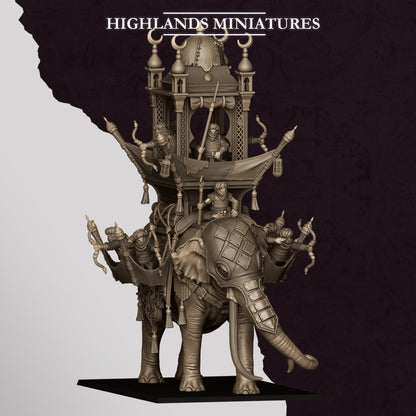 HOBGOBLIN WAR ELEPHANT - HIGHLANDS Miniatures