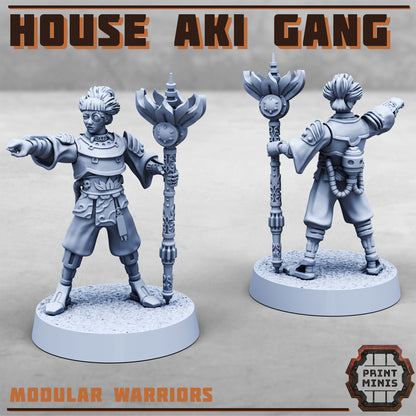 House Aki Gang - Figurine Print Minis - PRINT MINIS - 3DPitFactory