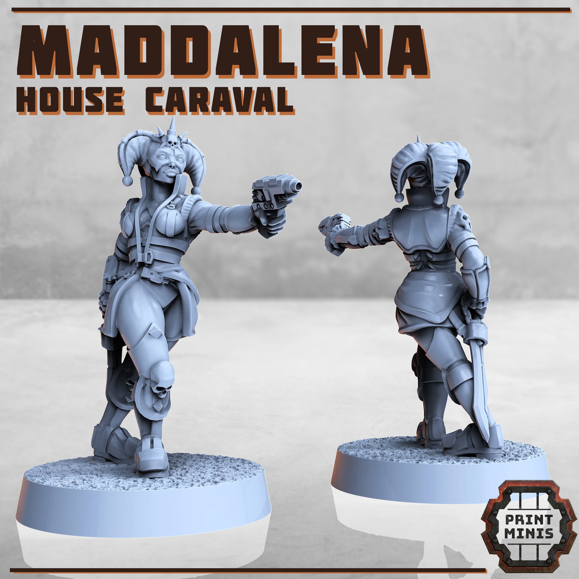 House Caraval - Figurine Print Minis - PRINT MINIS - 3DPitFactory