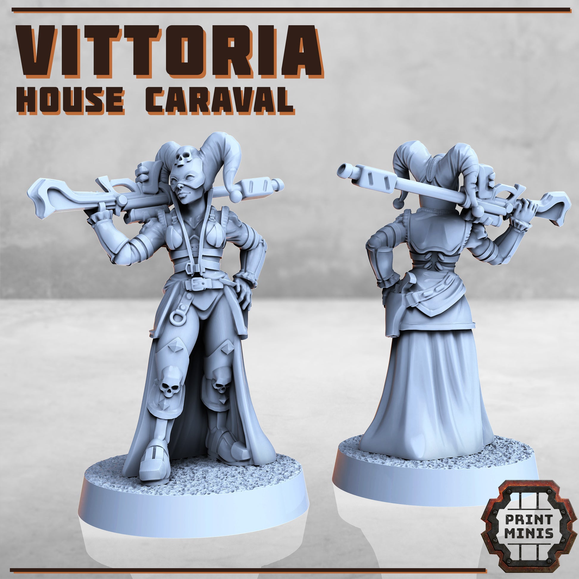 House Caraval - Figurine Print Minis - PRINT MINIS - 3DPitFactory