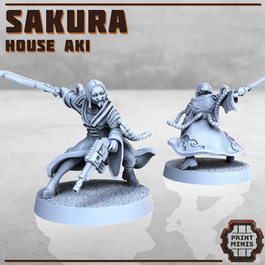Sakura - Figurine Print Minis - PRINT MINIS - 3DPitFactory
