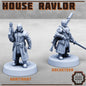 HOUSE RAVLOR - Arbitrant + Docketeer - Figurine Print Minis
