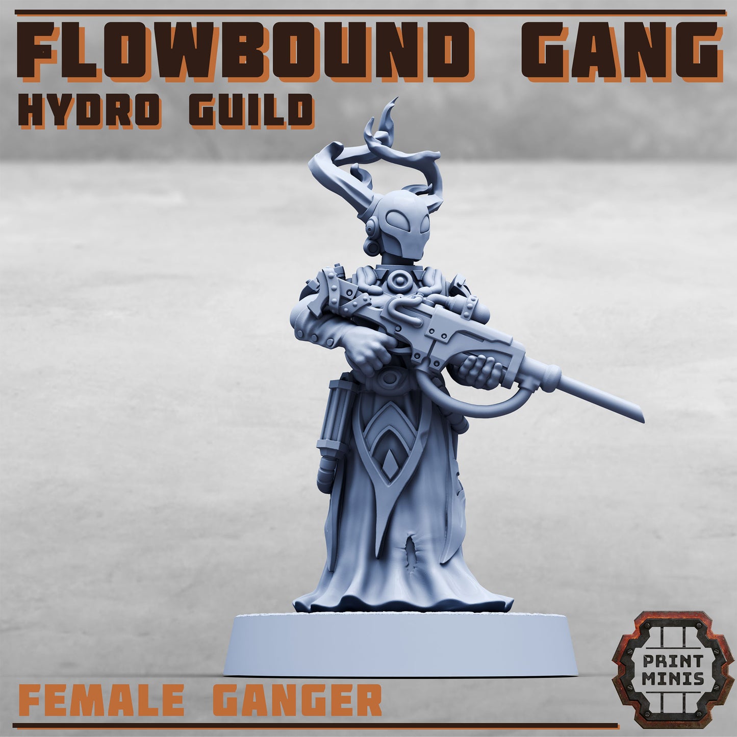 Flowbound - Hydro Guild Gang - Figurine Print Minis