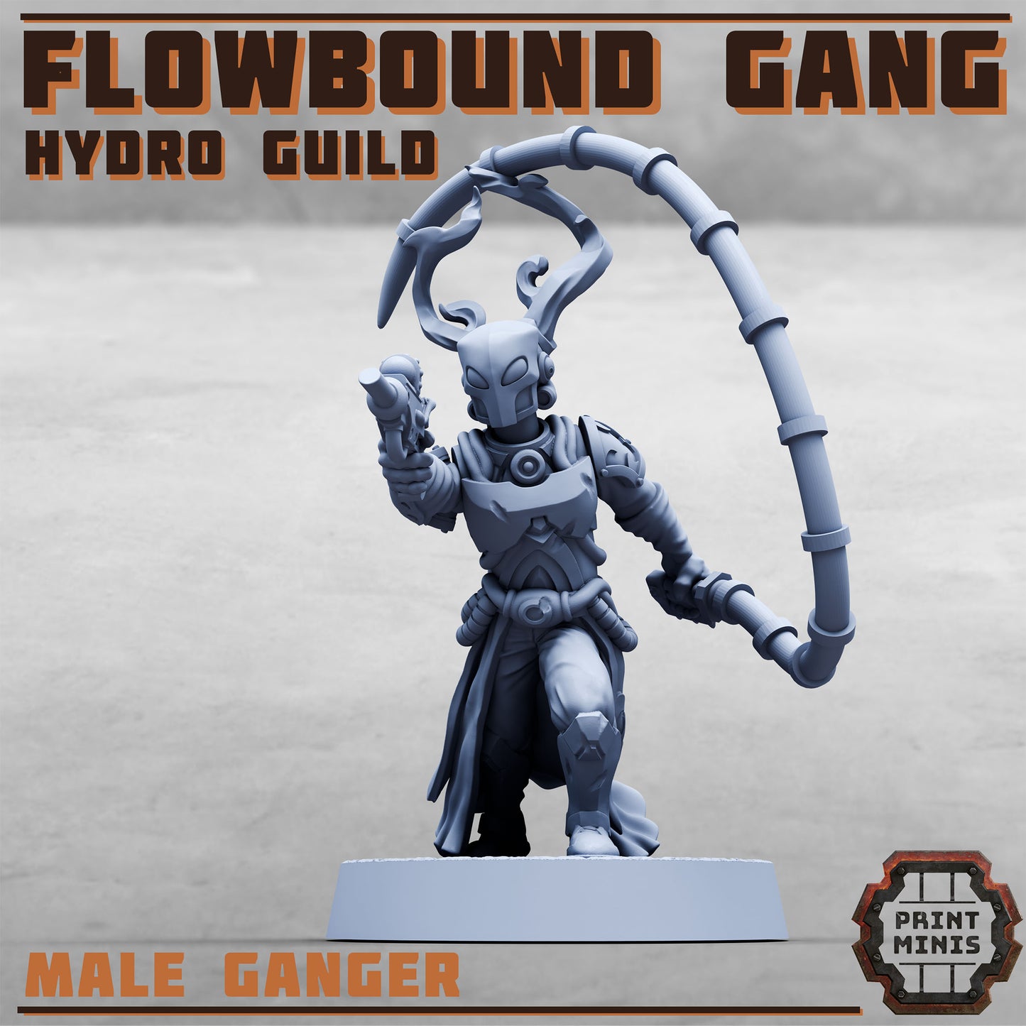 Flowbound - Hydro Guild Gang - Figurine Print Minis