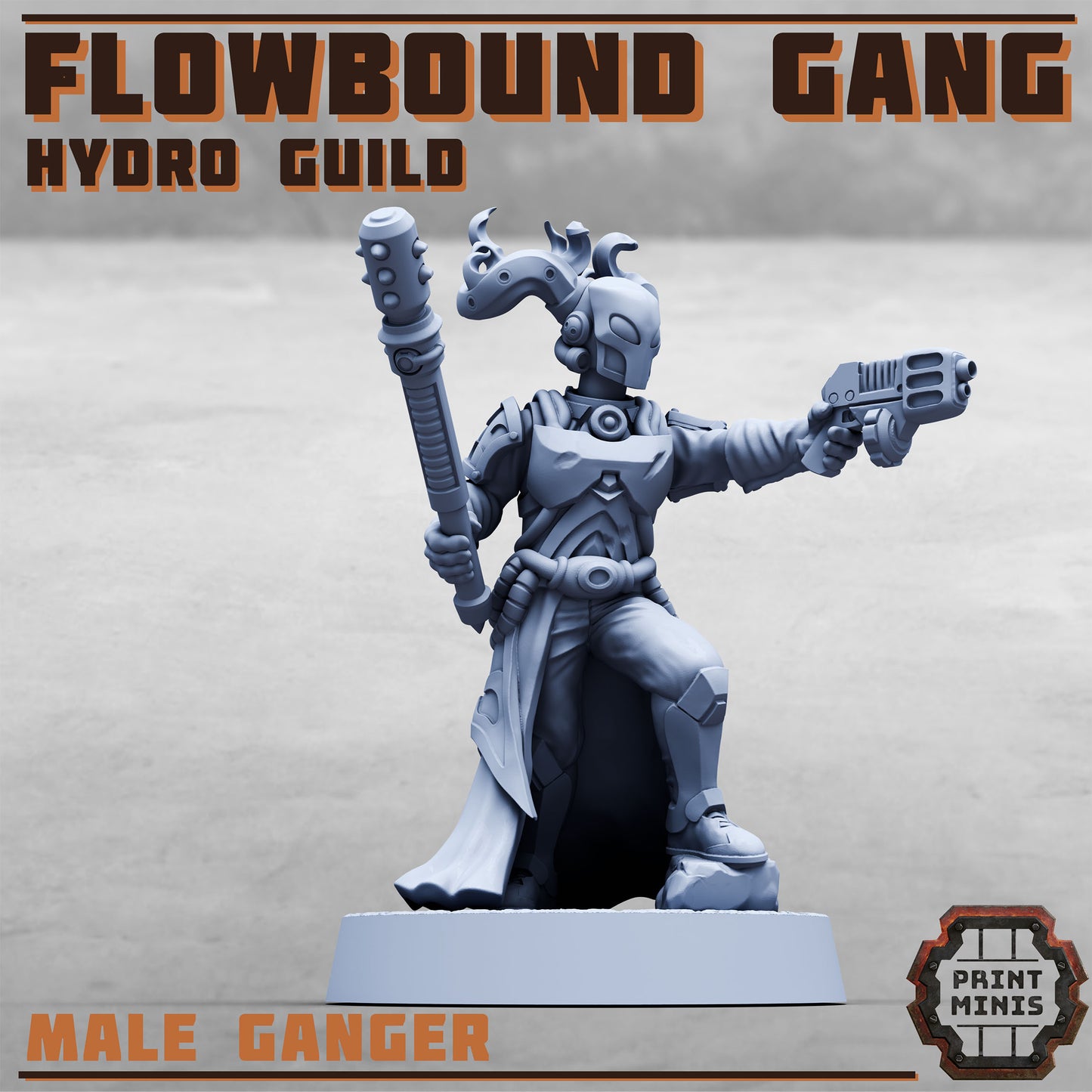 Flowbound - Hydro Guild Gang - Figurine Print Minis