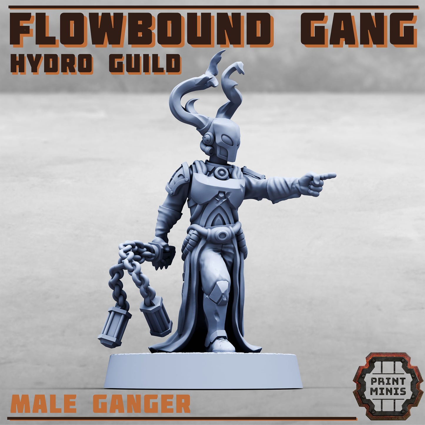 Flowbound - Hydro Guild Gang - Figurine Print Minis