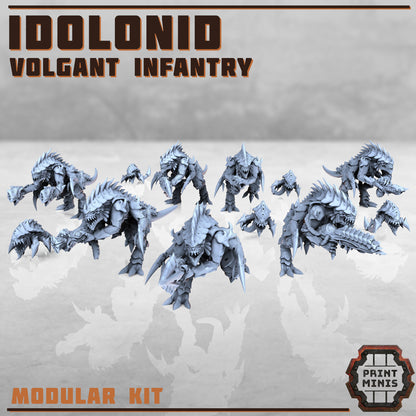 Idolonids - Volgants - Figurine Print Minis - PRINT MINIS - 3DPitFactory