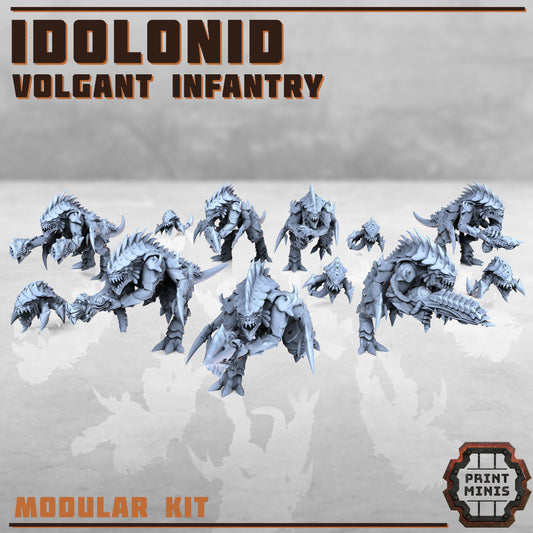 Idolonids - Volgants - Figurine Print Minis - PRINT MINIS - 3DPitFactory