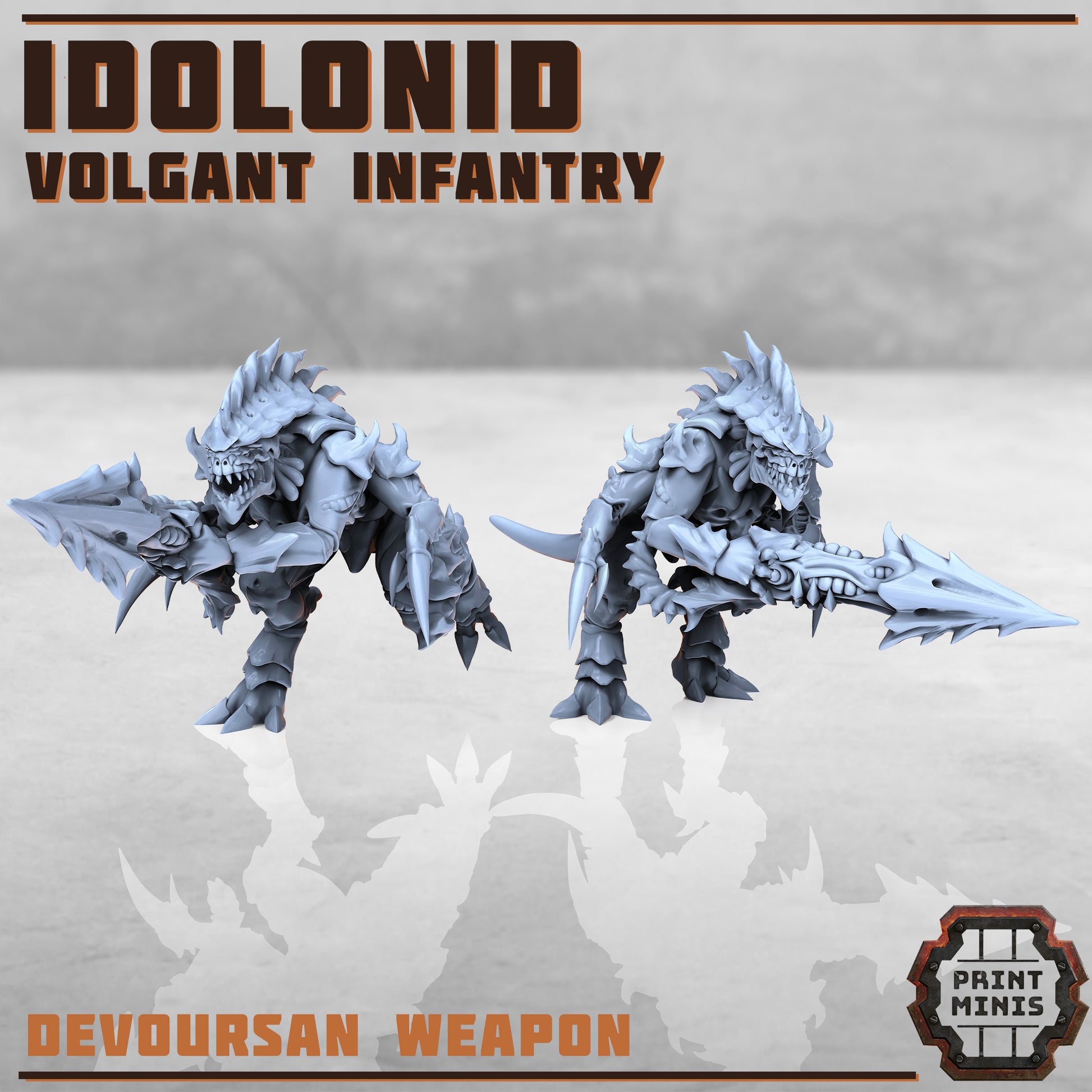 Idolonids - Volgants - Figurine Print Minis - PRINT MINIS - 3DPitFactory