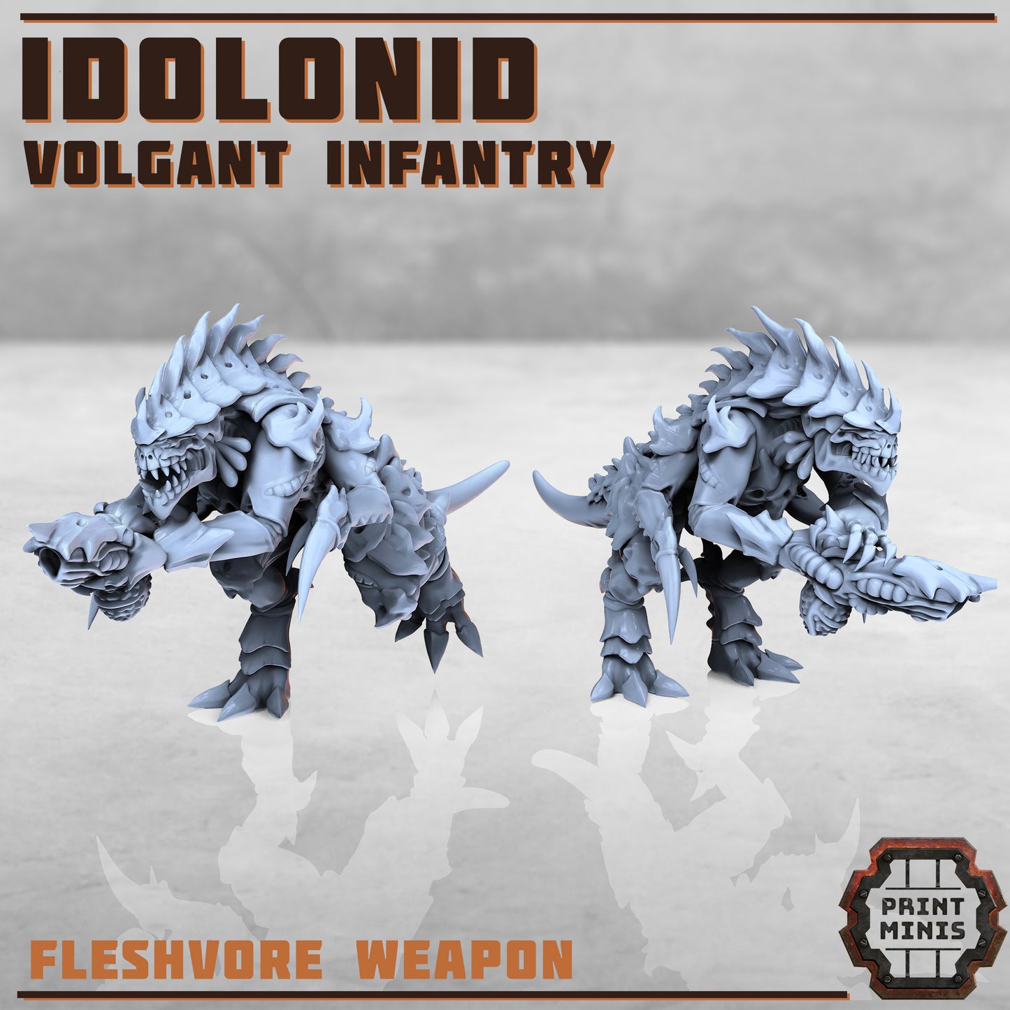 Idolonids - Volgants - Figurine Print Minis - PRINT MINIS - 3DPitFactory