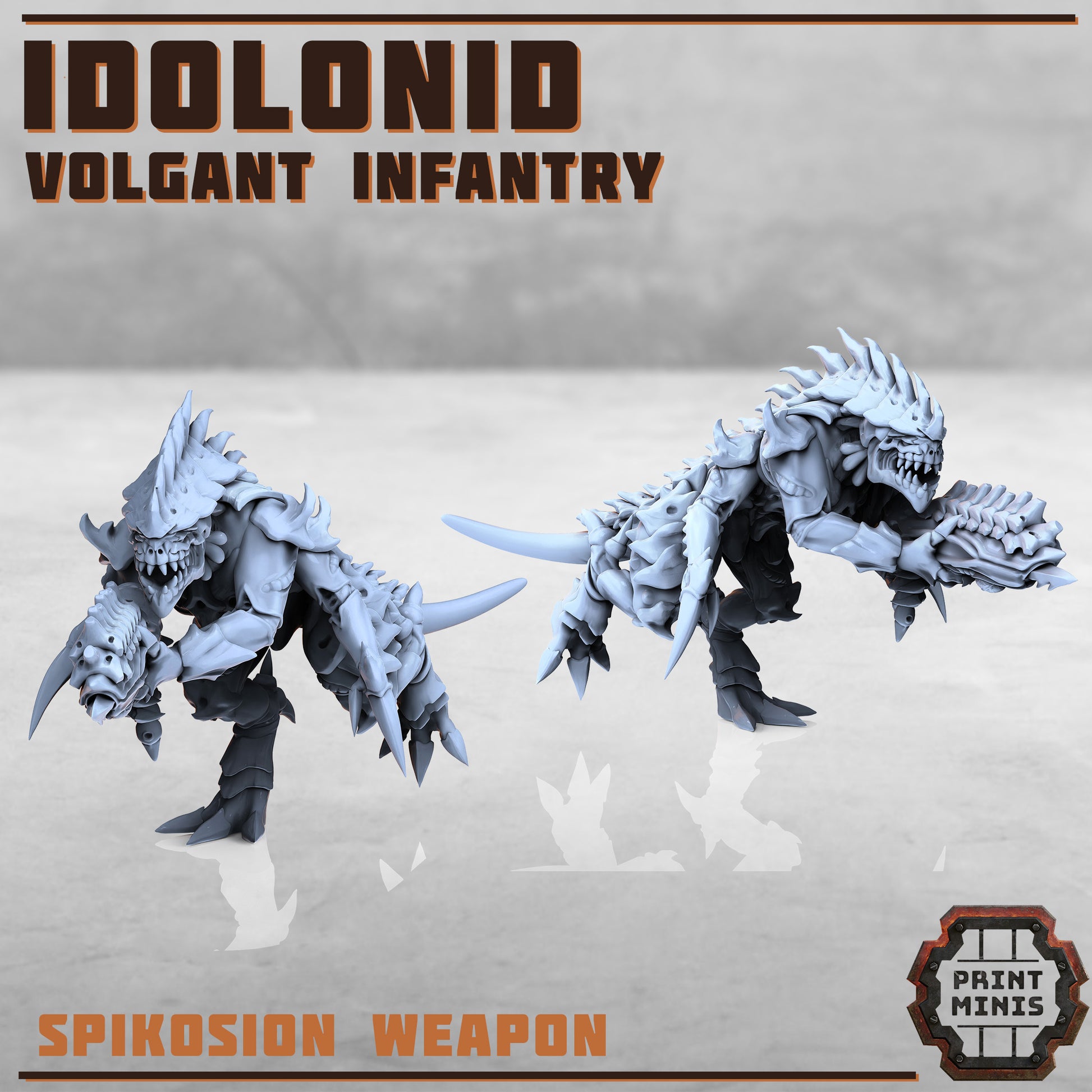 Idolonids - Volgants - Figurine Print Minis - PRINT MINIS - 3DPitFactory