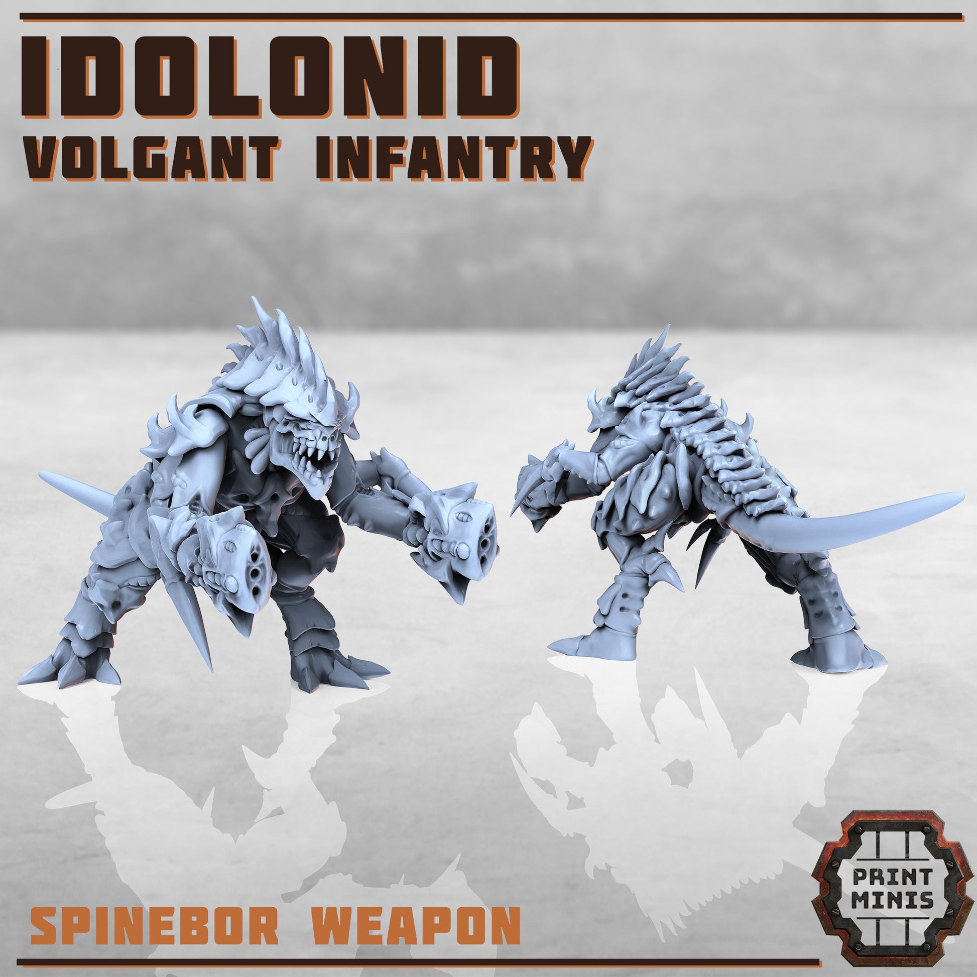 Idolonids - Volgants - Figurine Print Minis - PRINT MINIS - 3DPitFactory