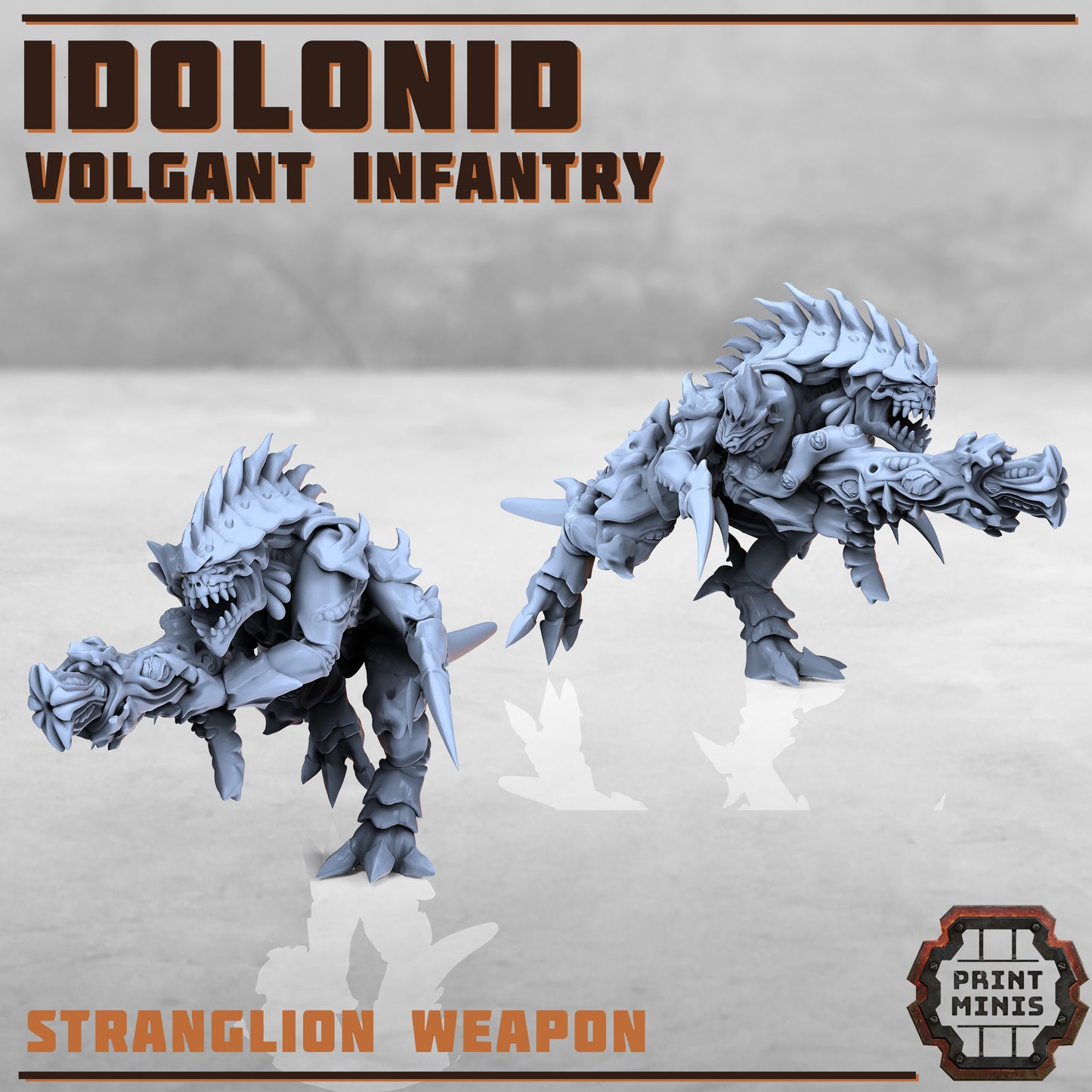 Idolonids - Volgants - Figurine Print Minis - PRINT MINIS - 3DPitFactory