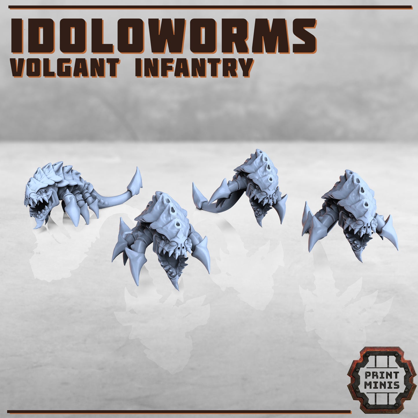 Idolonids - Volgants - Figurine Print Minis - PRINT MINIS - 3DPitFactory
