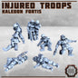 Kaledon Fortis - Injured Troops - Figurine Print Minis - PRINT MINIS - 3DPitFactory