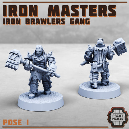 Iron Masters - Figurine Print Minis