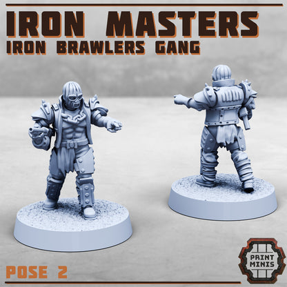 Iron Masters - Figurine Print Minis