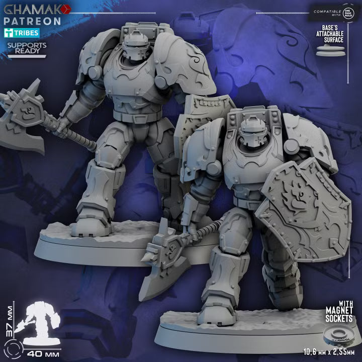 Ironclad Heartshields - GHAMAK - GHAMAK - 3DPitFactory