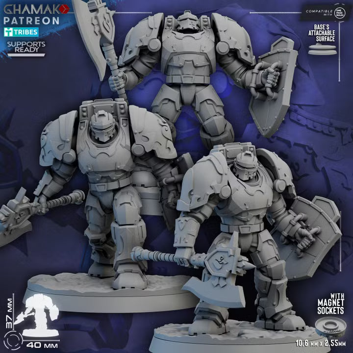 Ironclad Heartshields - GHAMAK - GHAMAK - 3DPitFactory