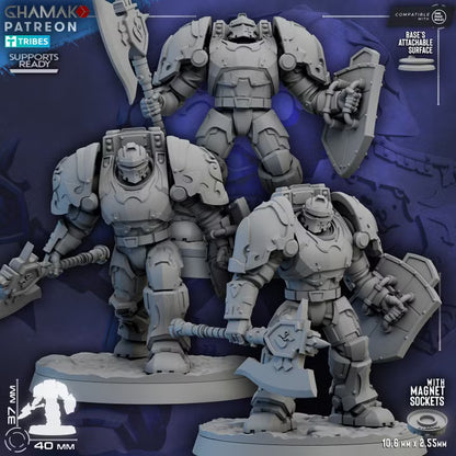 Ironclad Heartshields - GHAMAK - GHAMAK - 3DPitFactory