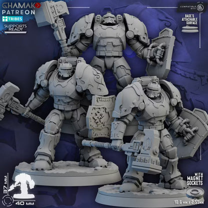 Ironclad Heartshields - GHAMAK - GHAMAK - 3DPitFactory