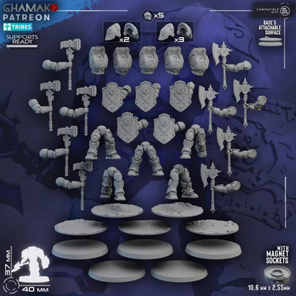 Ironclad Heartshields - GHAMAK - GHAMAK - 3DPitFactory