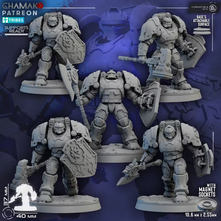 Ironclad Heartshields - GHAMAK - GHAMAK - 3DPitFactory